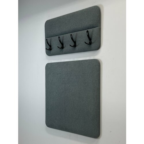 Вешалка настенная 75 для прихожей. Крючки для одежды