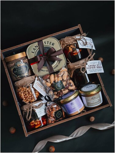 Изображение товара Премиальный подарок / гастрономический подарок из деликатесов из дичи / мужчине на день рождения / мужчине на юбилей