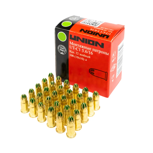 Монтажные Union зеленые 5616мм 100шт подходят для бульдог курс 1250₽