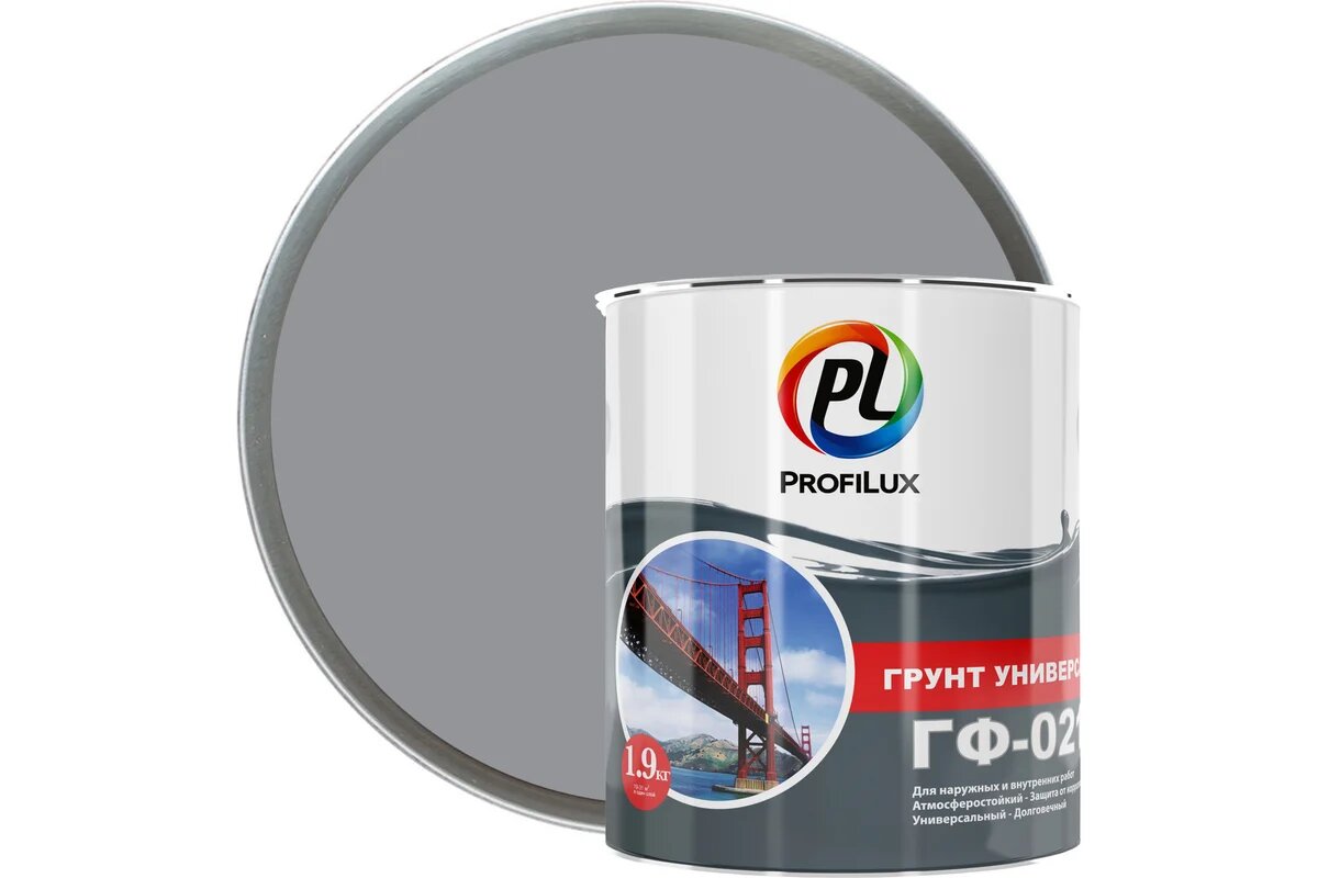Profilux / Профилюкс Грунт ГФ-021 Profilux / Профилюкс Грунт ГФ-021 универсальный красно-коричневый 5кг