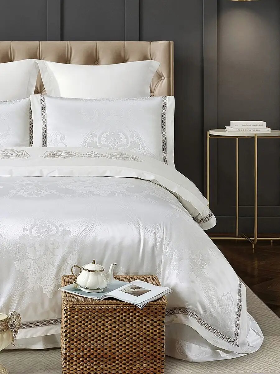 Постельное белье Venice семейное 2 пододеяльника 4 наволочки