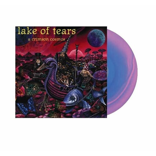 Lake of Tears - A Crimson Cosmos - Sunburst Effect Transparent Blue & Light Violet LP