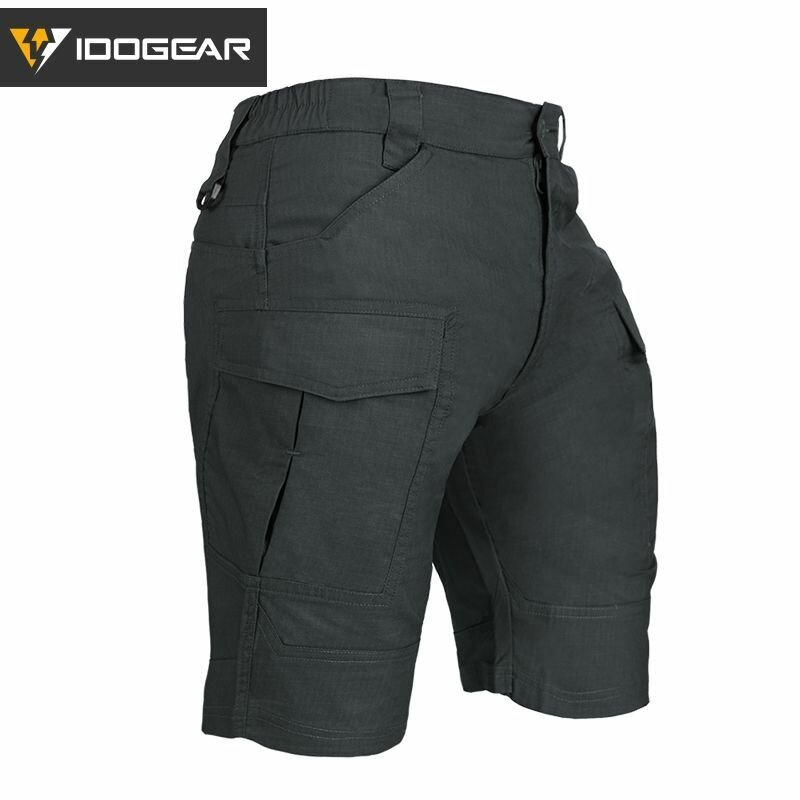 Боевые Охотничьи Шорты IDOGEAR Тактические шорты-карго Мужские Спортивные брюки Камуфляжные повседневные дышащие лето 3212
