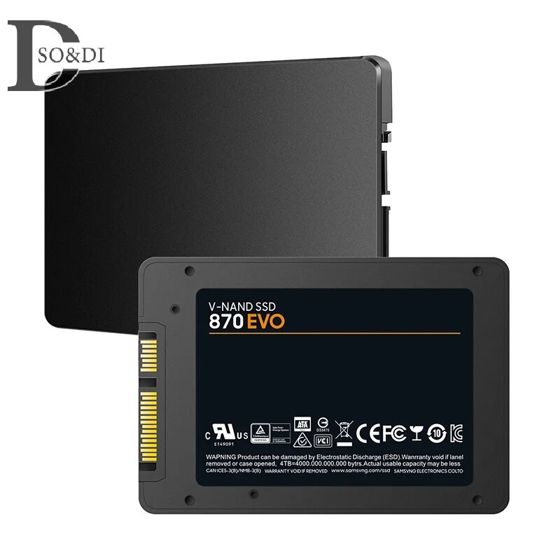 Внешний SSD диск SD&HI 1/2 ТБ SATA3 для ноутбука, 1TB — фото 1