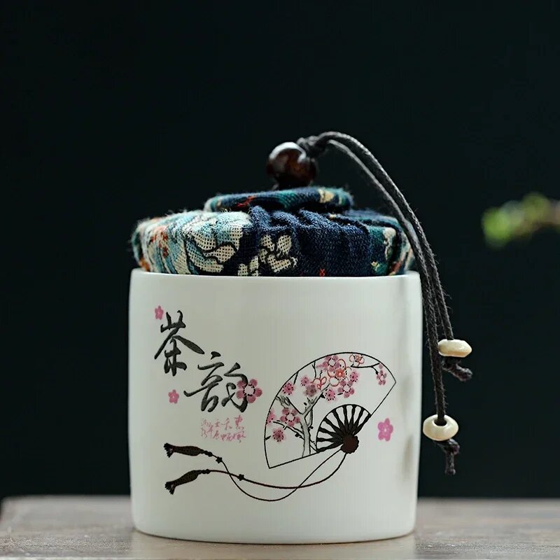 Керамическая чайная коробка JINGDE TEA SET A3 5.9x8cm