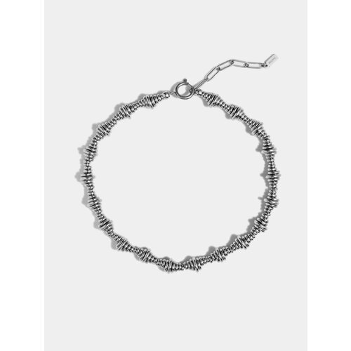 Чокер РЕСУРС длина 38 см серый серебряный 7125₽