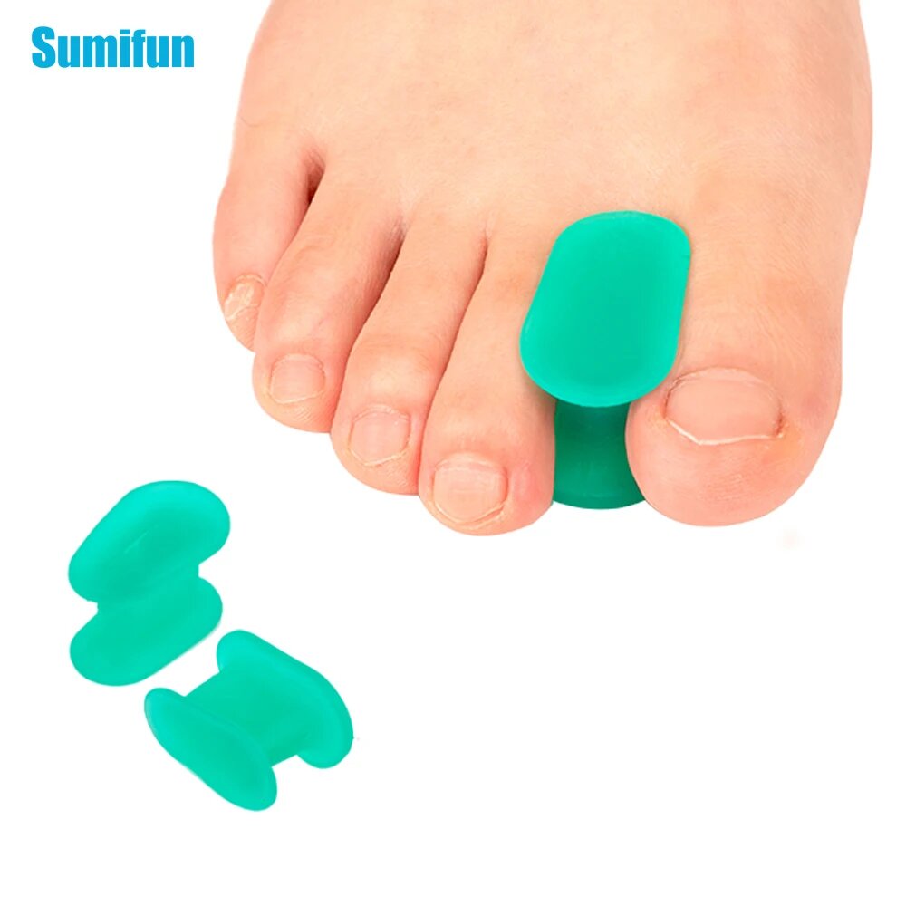 Картинки Sumifun Силиконовые разделители пальцев ног 2 шт, 2Pcs x L