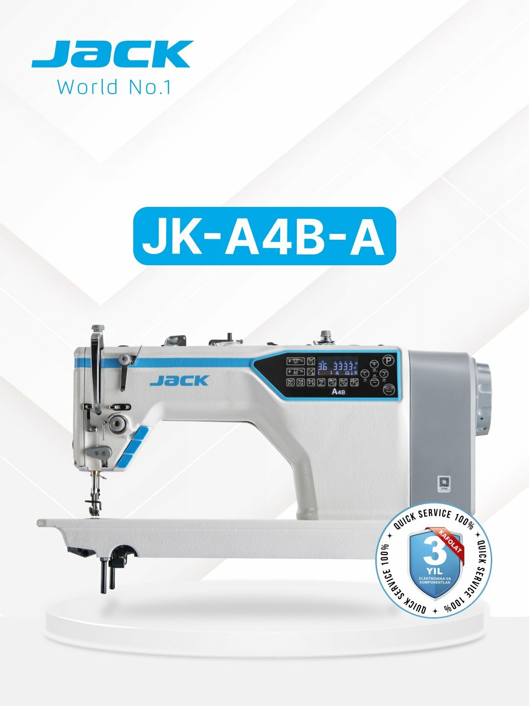 Промышленная швейная машина тикиш тогри чок Jack JK-A4B-C22 тикув машина, прямая строчка