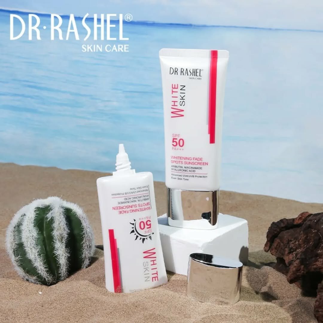 Солнцезащитный крем Dr.Rashel White Skin, SPF 50, с арбутином и ниацинамидом