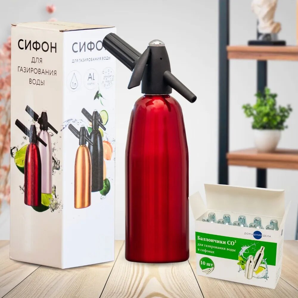 Картинки Xiaomi Сифон для газирования, 1 л, 1 шт