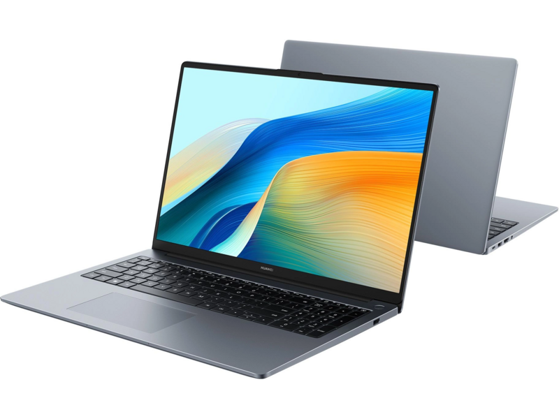 Ноутбук Huawei MateBook D 16 Core i5 12450H 16Gb SSD1Tb Intel UHD Graphics 16" IPS (1920x1200) без ос grey space WiFi BT Cam (53013YLY)
