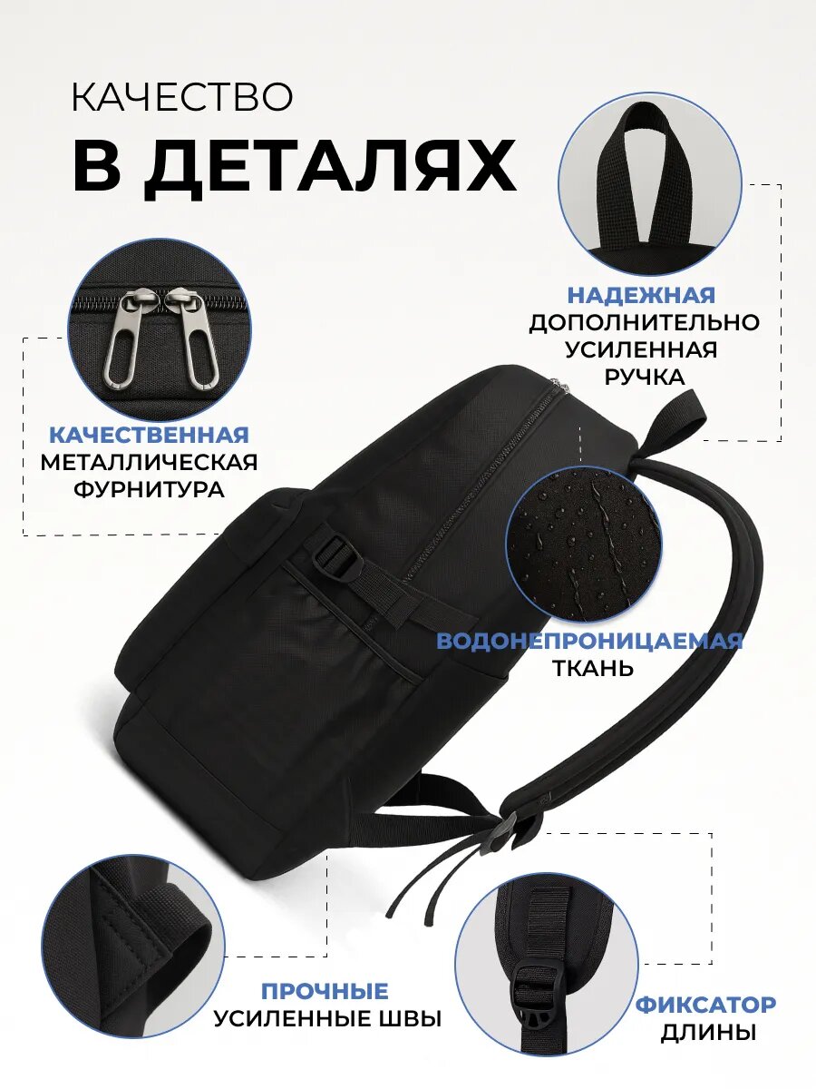 Рюкзак TIDO мужской, женский, школьный, спортивный, городской, для ноутбука и тренировок — фото 1
