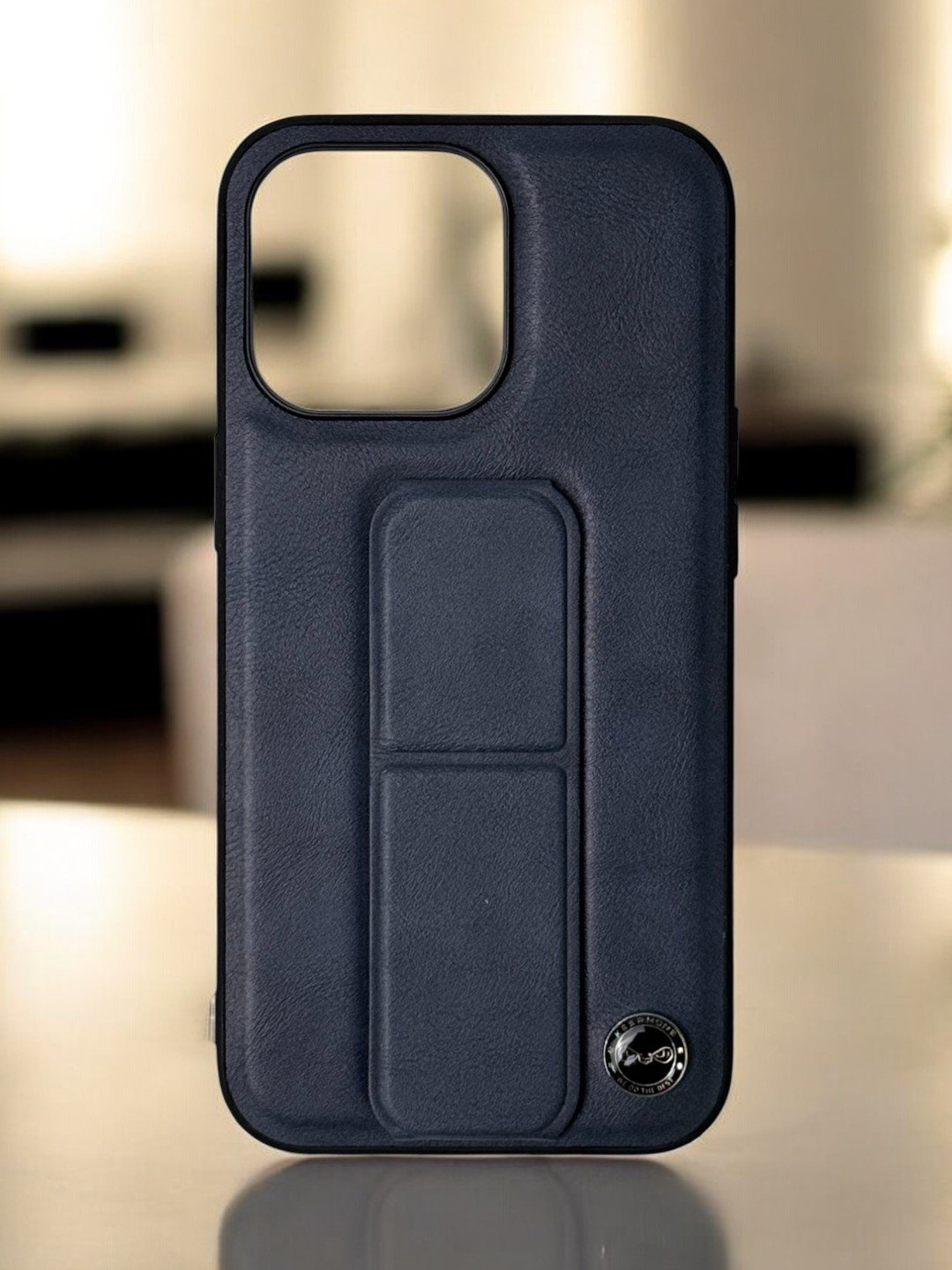 Чехол , для iPhone 12 ProMax, с магнитным захватом, ремешком и подставкой BLUE