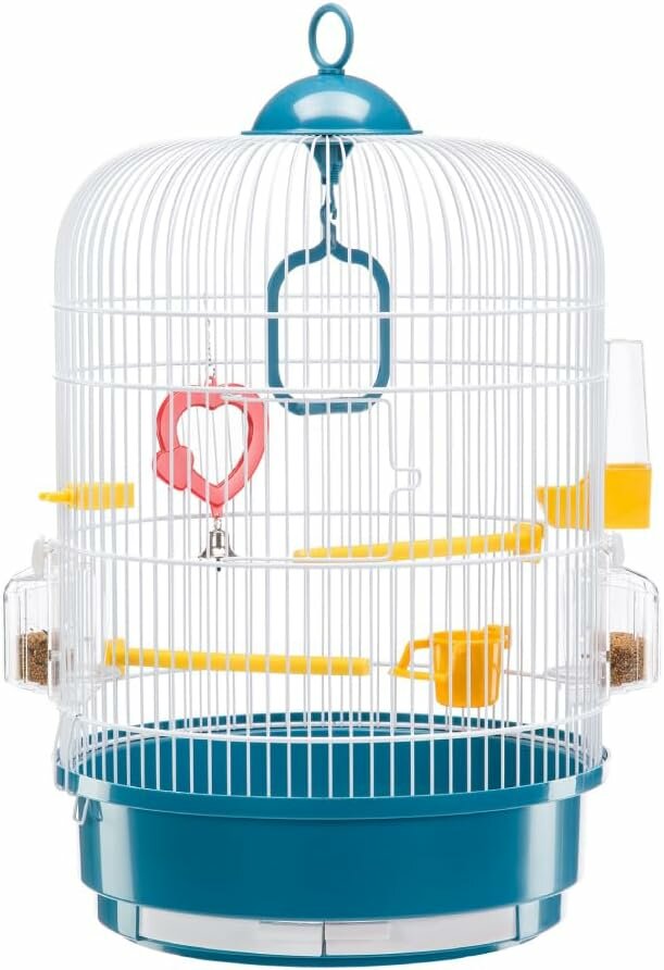 Ferplast Клетка Regina для канареек и маленьких экзотических птиц перламутровая (325*49 см)