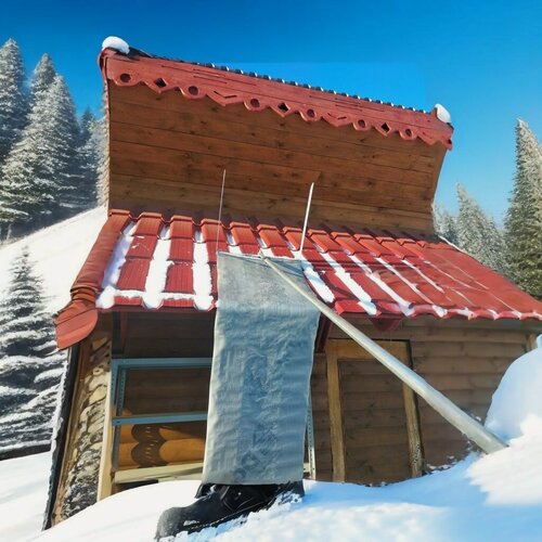 Изображение товара Скребок-резак Ижик-7 для уборки снега с крыши