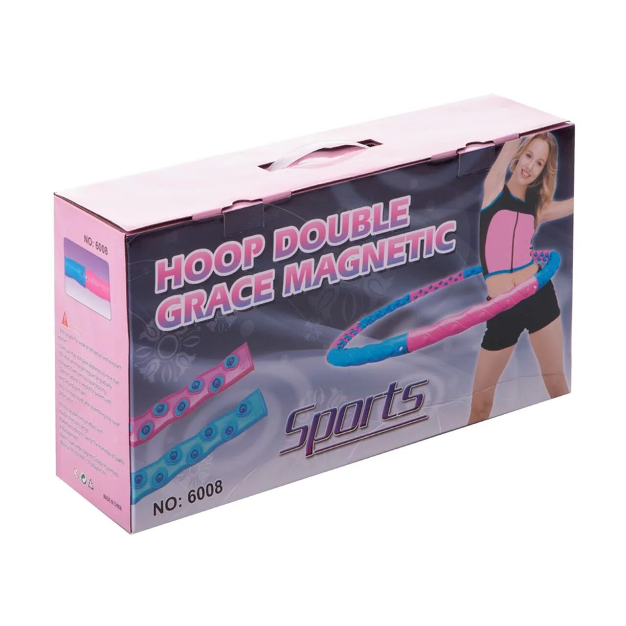 Обруч для похудения Massage Hoop 1.5 кг, массажный, разборный