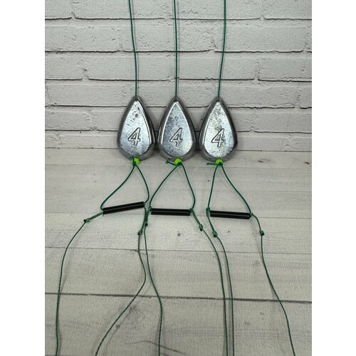 Оснащенные макушатники комплект из 3-х штук Ложка 4 унции 113гр на два крючка , макушатники и жмыховки для рыбалки