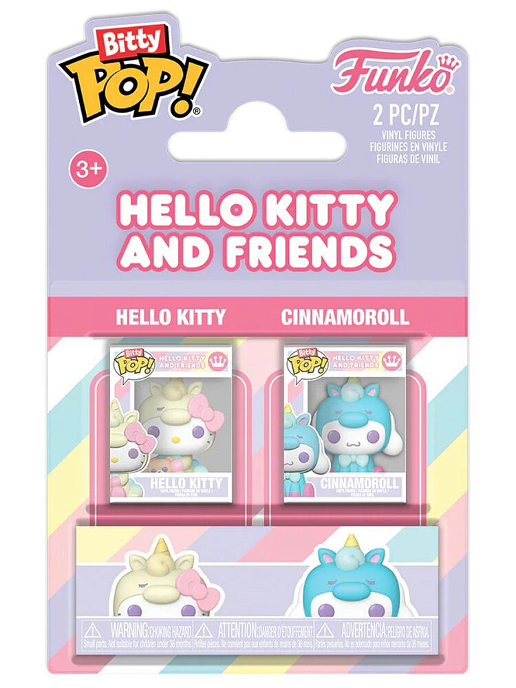 Набор Funko Bitty POP: Hello Kitty & Friends - Hello Kitty + Cinnamoroll (2 шт) (88928)