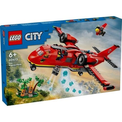 конструктор lego technic 42092 спасательный вертолёт 325 дет Конструктор LEGO City Fire 60413 Пожарный спасательный вертолёт, 478 дет.