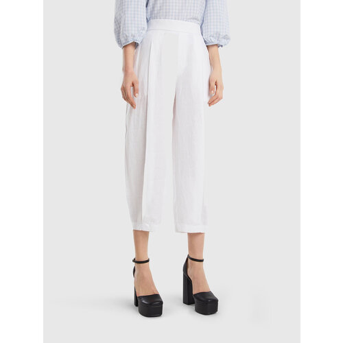 фото Брюки бананы united colors of benetton, размер l, белый