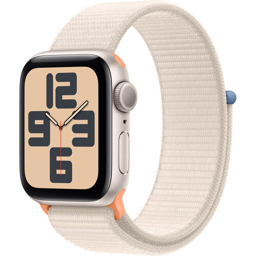 Умные часы Apple Watch Series SE Gen 2 2023 40 мм Aluminium Case GPS, Starlight Sport Loop