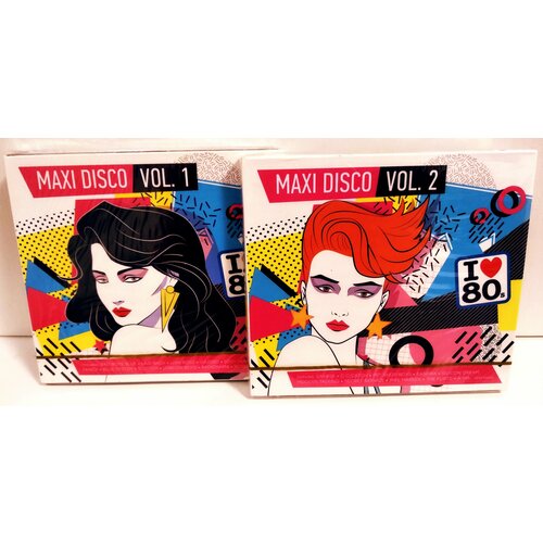 MAXI DISCO vol. 1-2 I Love 80s 4 CD Collection