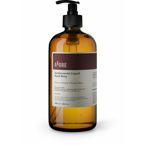 AADRE Антибактериальное жидкое мыло для рук Antibacterial Liquid Hand Soap Ginger 500 мл