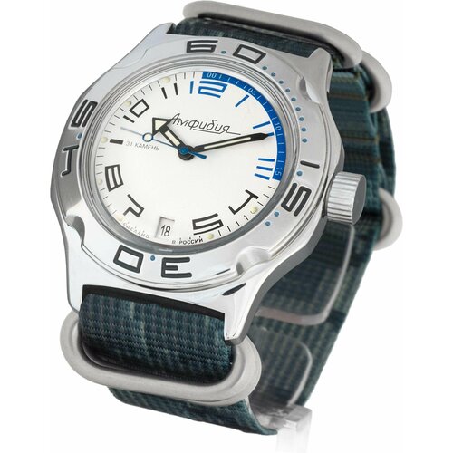 фото Наручные часы восток амфибия, зеленый