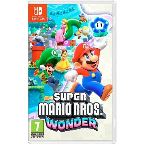 игра super mario 3d world bowsers fury nintendo switch русская версия Игра Super Mario Bros. Wonder (Nintendo Switch, Русская версия)