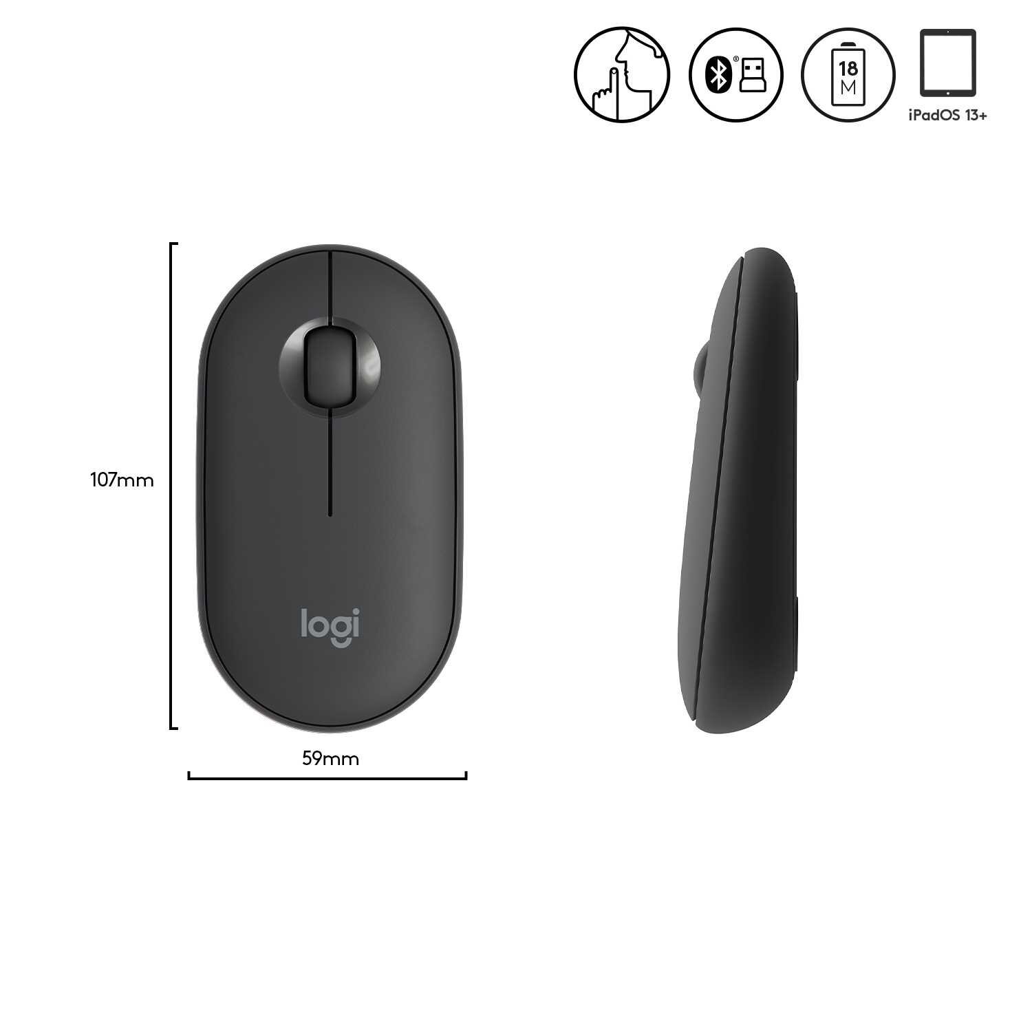 Мышь беспроводная Logitech - фото №20