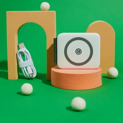 Беспроводное зарядное устройство всёгазин Duo Energy, 15Вт, складное