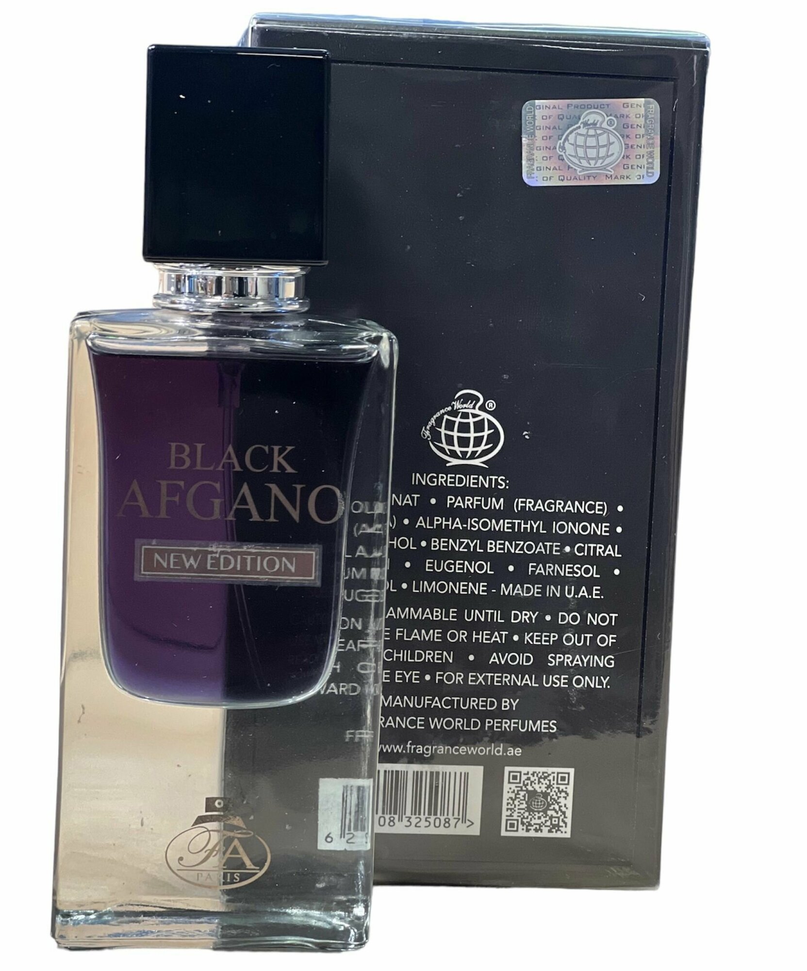 Fragrance World BLACK AFGANO Вода парфюмерная 60 мл — фото 1