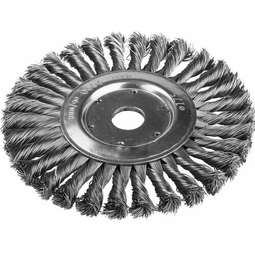 Щётка №136 D-178мм дисковая для УШМ, витая