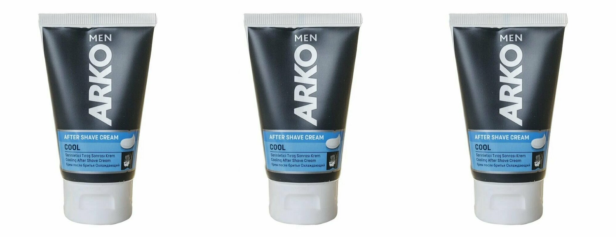 ARKO Крем после бритья Cool, 50 мл, 3 штуки