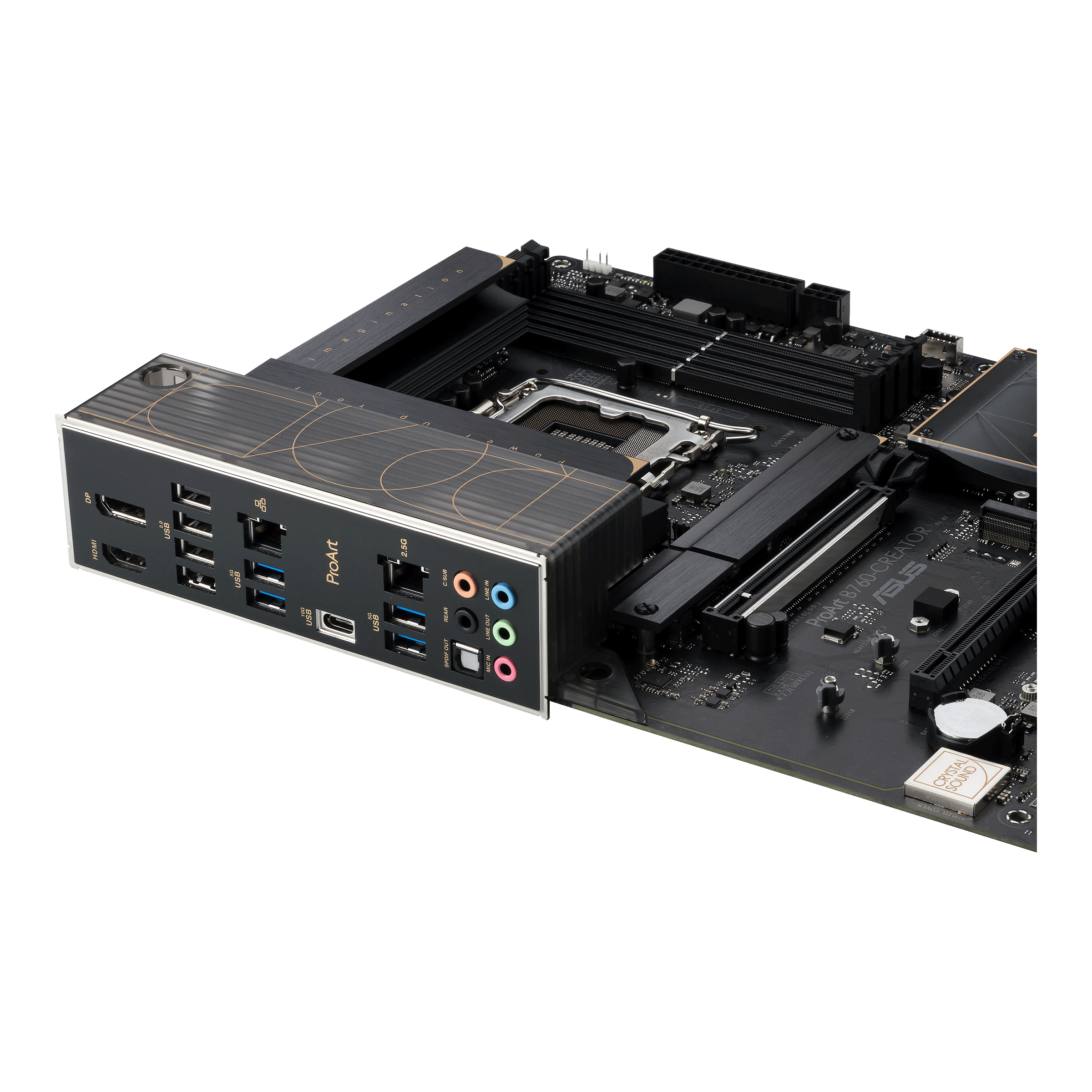 Материнская плата ATX ASUS 90MB1F20-M0EAY0 (LGA1700, B760, 4*DDR5, 4*SATA3 RAID, 3*M2, Audio, Gb LAN, USB 3.2, USB 2.0) - фото №11