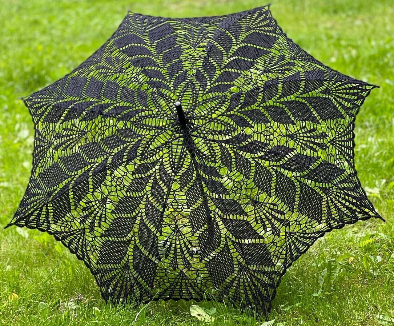 фото Зонт ажурный