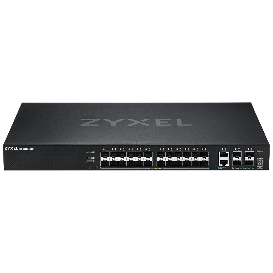 Коммутатор ZYXEL rack 19", 24xRJ-45: 1G, 2xRJ-45: 1/2.5/5/10G, 4xSFP+ - фото №2