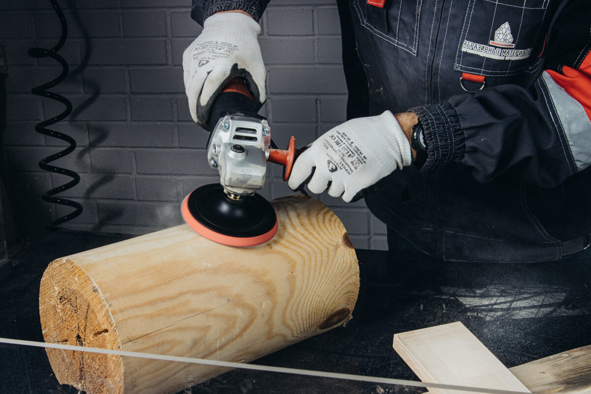 фото Диск шлифовальный с липучкой ABRAforce диаметр 125 мм P80 (уп. 5шт.)