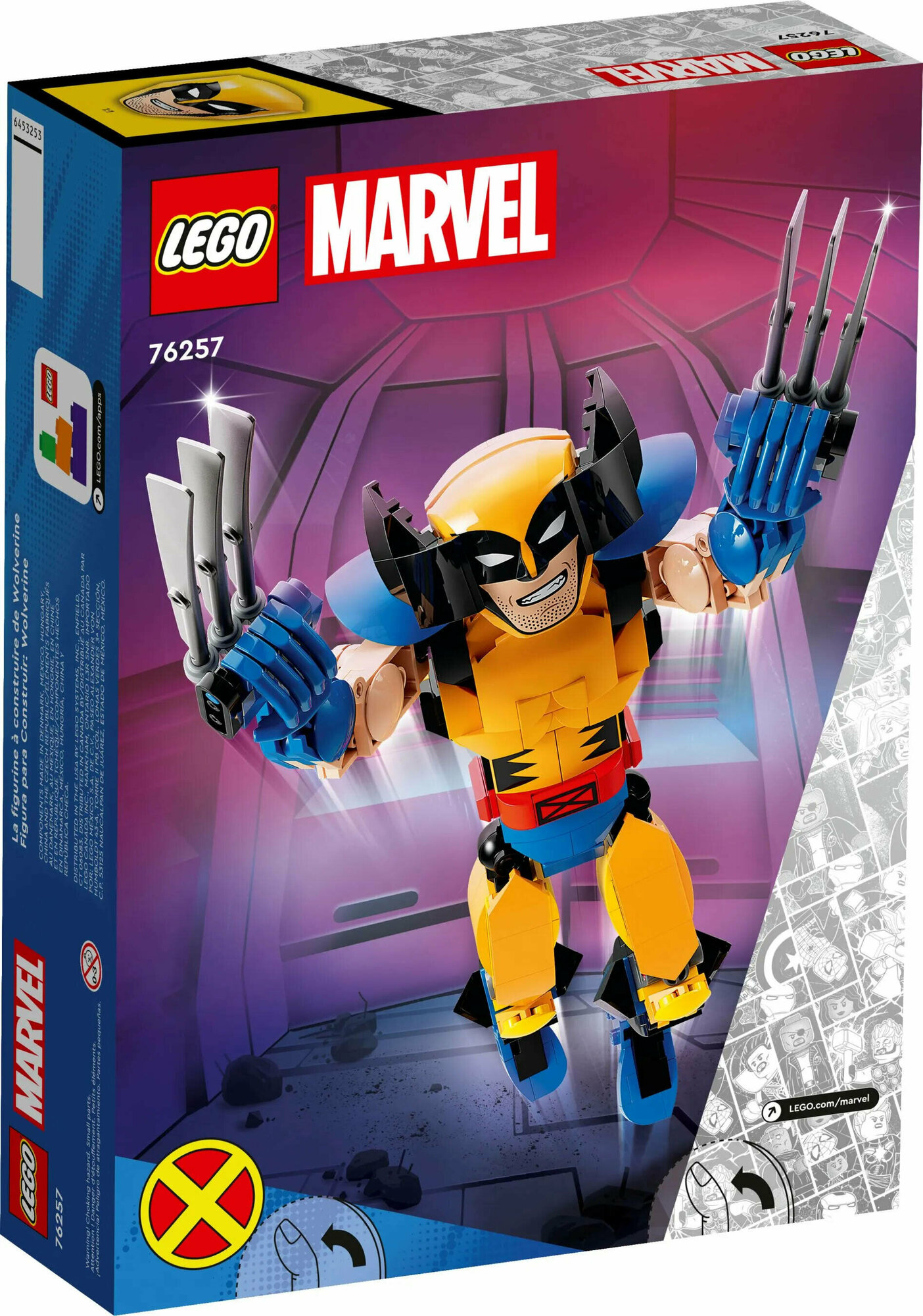 LEGO Super Heroes Marvel Сборная фигурка Росомахи 76257 - фото №2