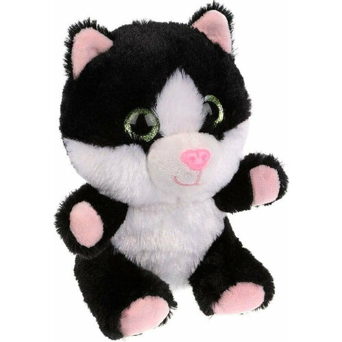 Мягкая игрушка Fluffy Family Крошка котенок, 15 см, черный 681878