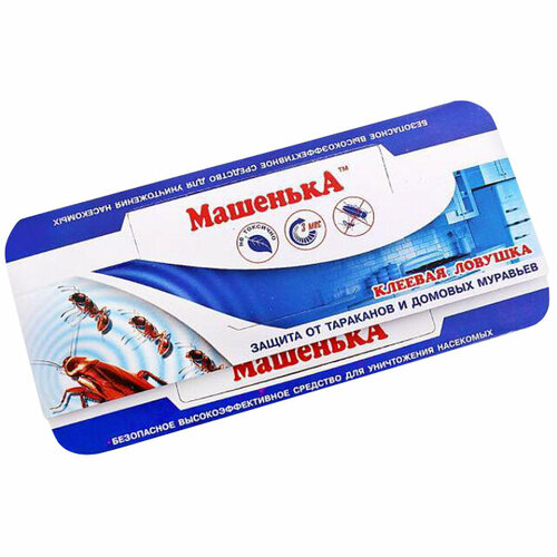 Ловушка клеевая машенька от тараканов и муравьев 999₽