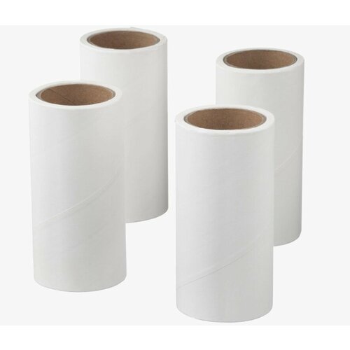 Набор сменных блоков для липкого ролика для одежды Икеа Бэстис Ikea BASTIS 4 шт белый 1090₽