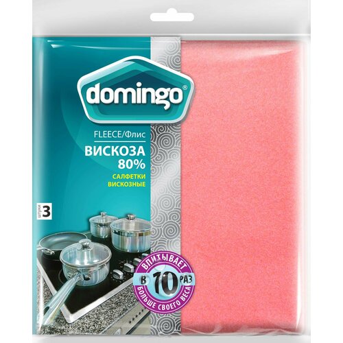 НХК доминго салфетки вискозные 3шт флис 291₽