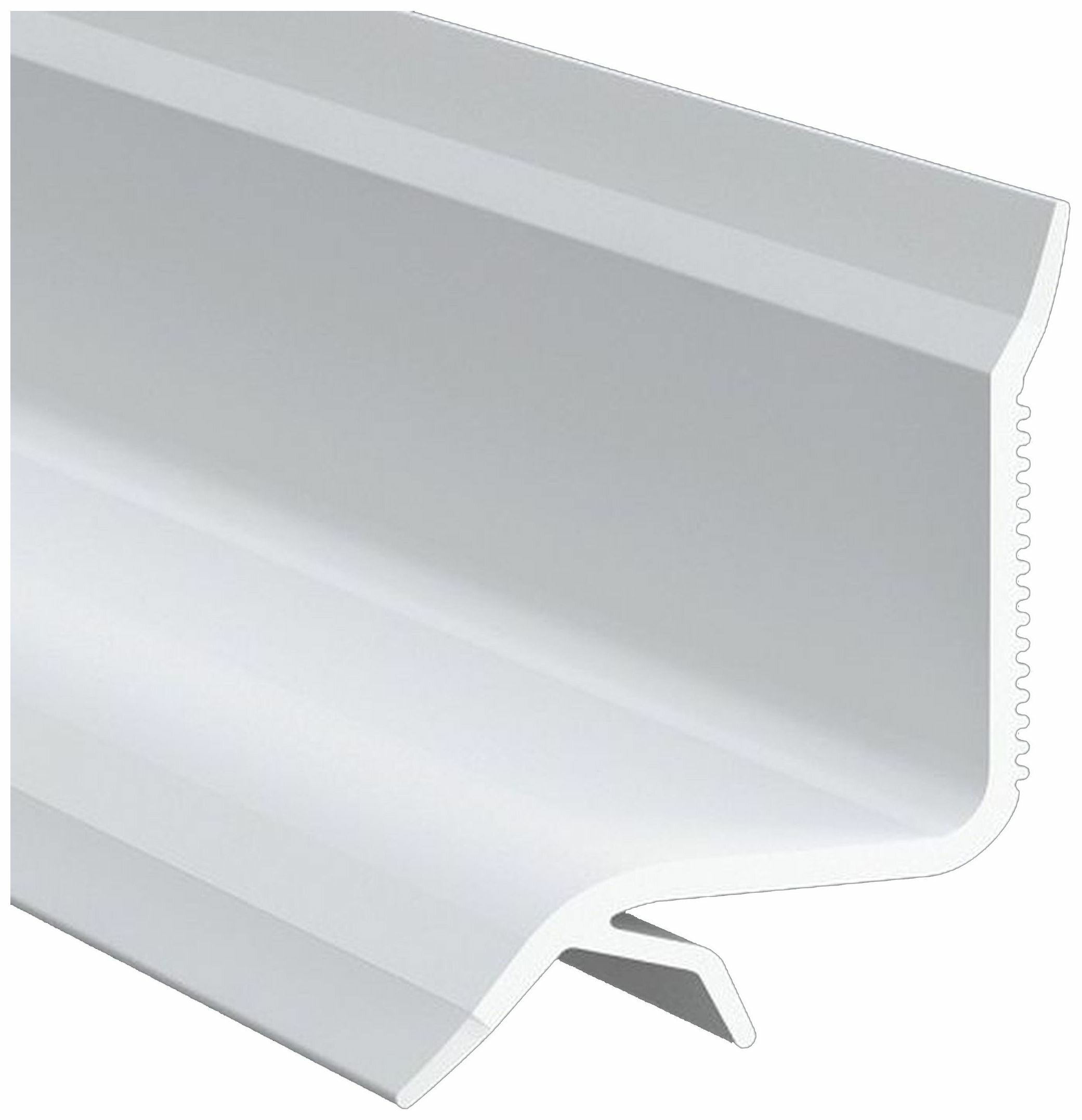 Бордюр GRACE белый 185х2,3 см, 1шт
