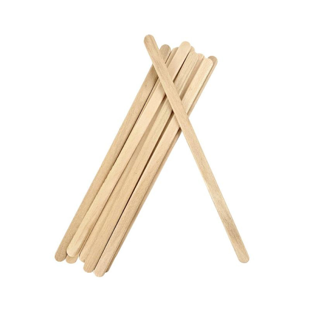 фото Шпатель деревянный BEAJOY косметический нестерильный 190*6*1,3, 100 шт. зип пакет