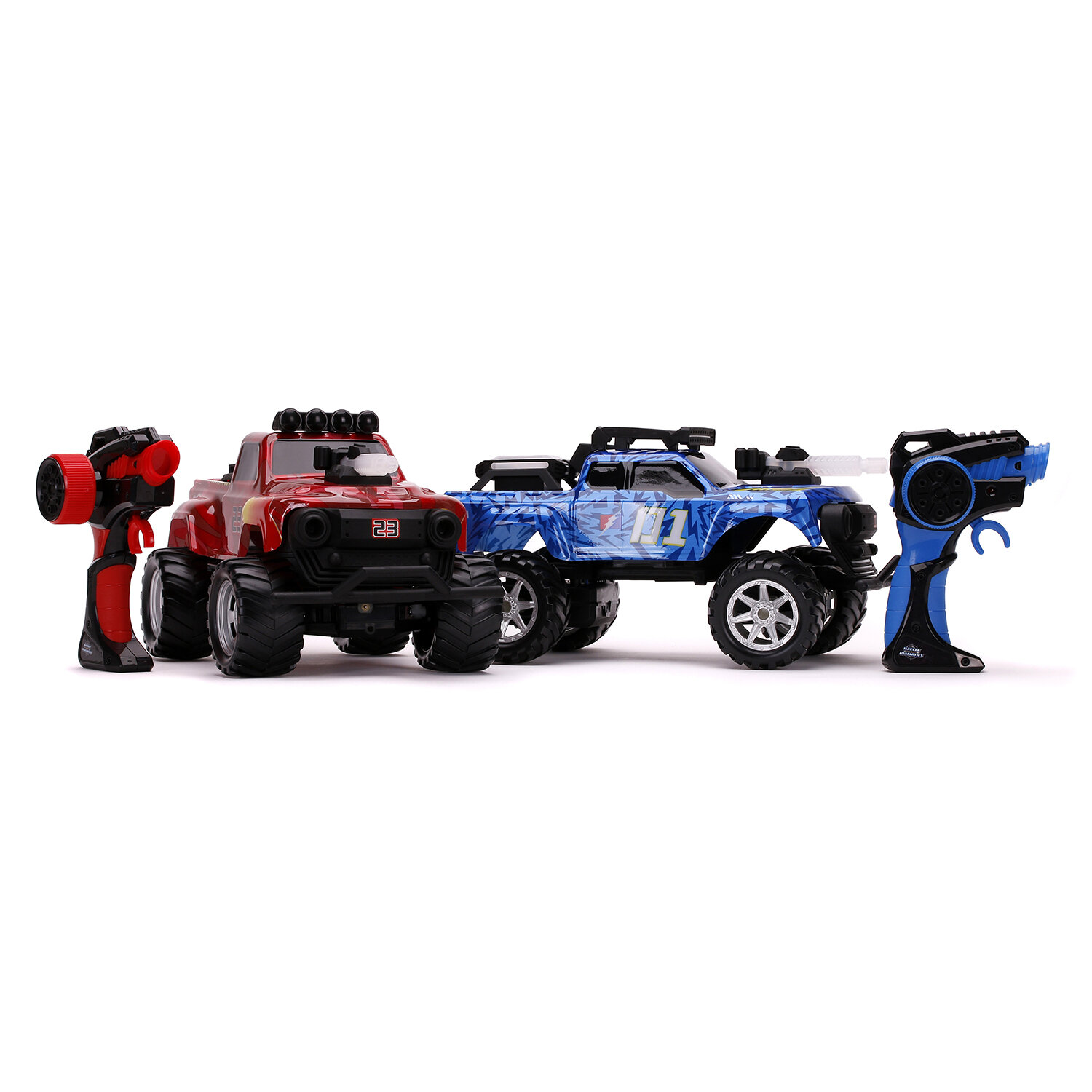 Набор радиоуправляемых машинок Jada Toys Battle Machines Trucks 1:16 R/C Twin Pack (2 грузовика)