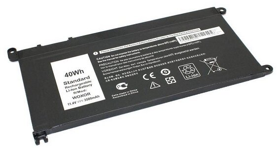 Батарея для Dell Inspiron 15-5538/15-5568/15-5570 (0WDX0R/1VX1H/3CRH3/9W9MX/CYMGM) 11.4V 40Wh 3500mAh OEM