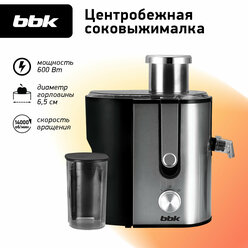 Соковыжималка BBK JC060-H02 черный/металлик