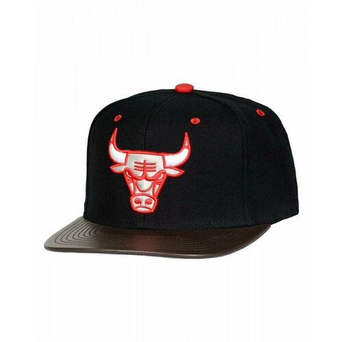фото Бейсболка mitchell & ness, размер one size fits all, коричневый, серый