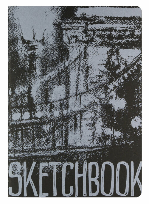 Блокнот-Sketchbook Bruno Visconti, внутренний блок - черная бумага, Микс